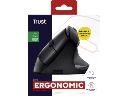 Bayo Ergonomic Rechargeable Wireless Mouse Eco